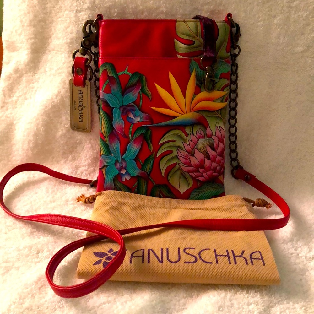 Anuschka Cross Body Purse